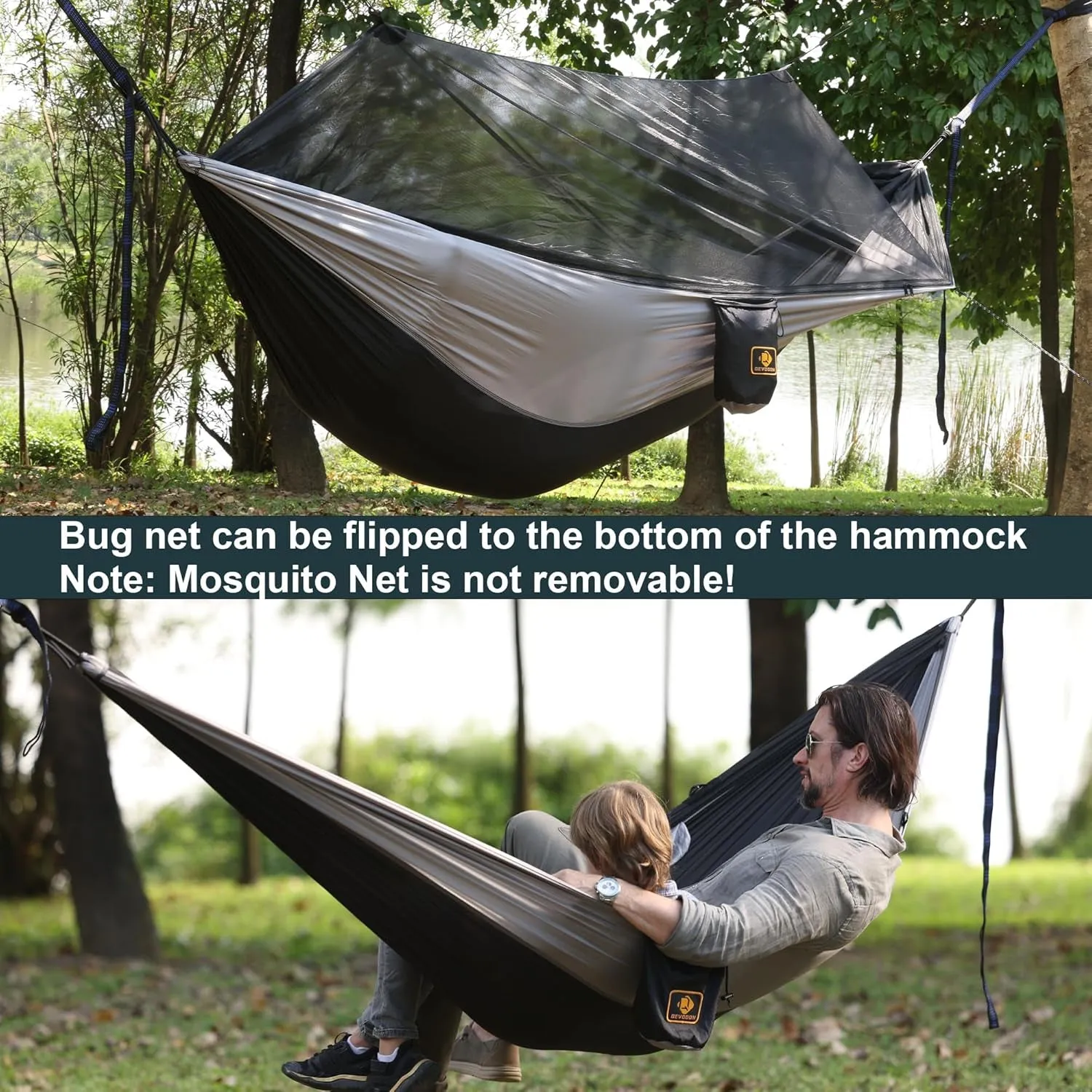 and Hammock Lightweight Hammocks Patio Camping Portable Nylon Beach Solid for Outsides Backpacking with Tree Cutting-edge Hiking Carabiners,Parachute with Best-selling collection Net,Travel Backyard Straps D-Shape Hammock