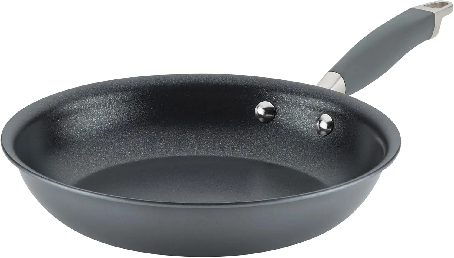 Anolon Advanced Home Hard Anodized Nonstick Frying Pan/Skillet, 10.25 Inch - Moonstone