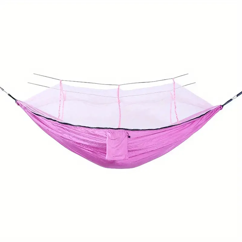 Anti-Rollover Hammock with Mosquito Net