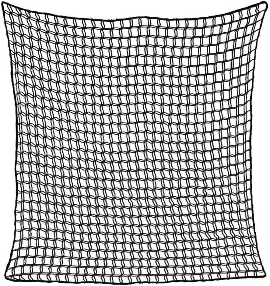 Aoneky Polyester 6.5' x 9.8' / 9.8' x 9.8' / 14.5' x 9.8' / 14.5' x 14.5' Playground Net - Kids Safety Net for Climbing Monkey Bar