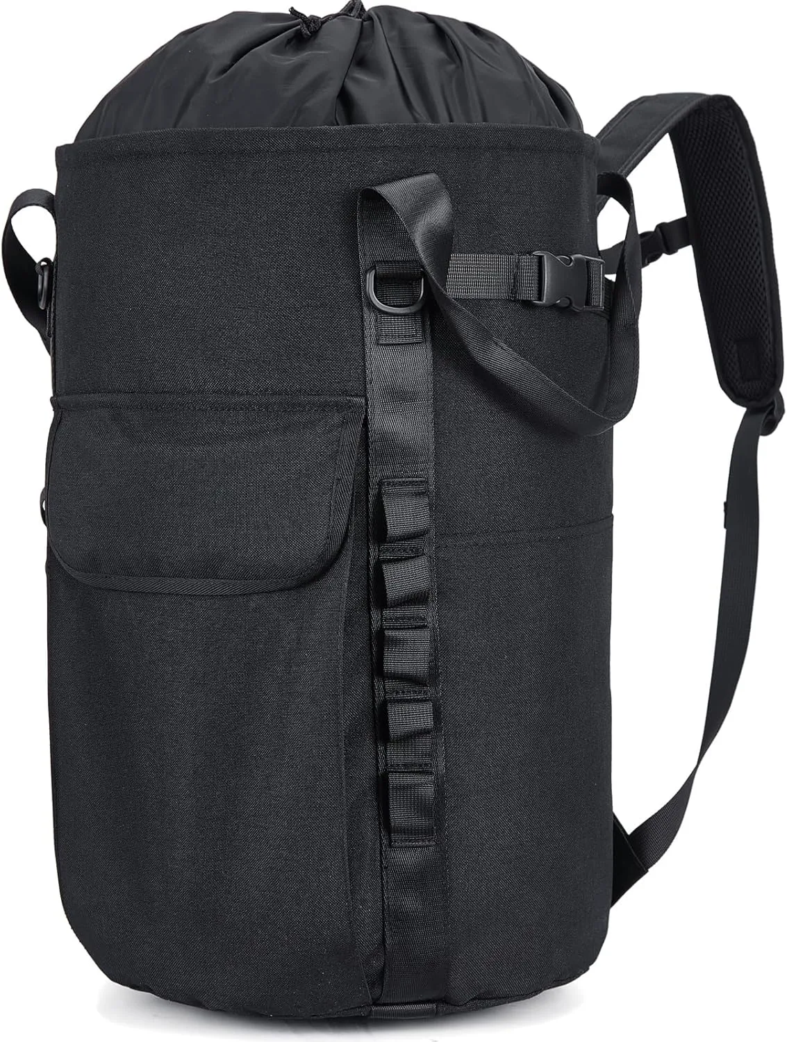 Arborist Rope Bag, 35L Tree Climbing Rope Bag, Arborist Equipment Bucket Backpack, Arborist Gear Carrier Bag with Side Pockets, Tough Rock Climbing Backpack, Rock and Tree Climbing Gear
