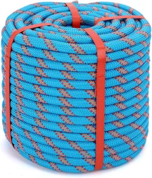 Arborist Rope Climbing Rope Arborist Rigging Rope 48 Strands Tree Rope(1/2 inch x 150ft) Rope for Climbing Tree Swing Pulling Sailing