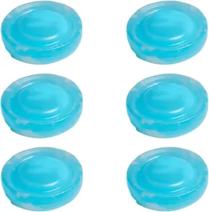 ArcticChill Golf Cooler Ice Packs – Custom Fit Can Coolers for Golf Bag Beer Sleeves – Reusable Round Freezer Packs for Keeping Drinks Cold on The Course (Set of 6, Arctic Blue)