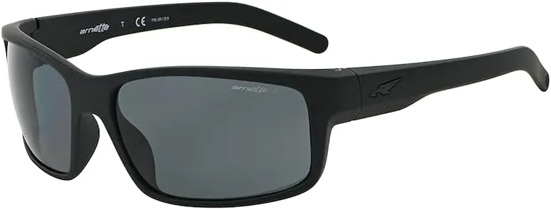 ARNETTE AN4202 Rectangle Sunglasses for Men   BUNDLE with Designer iWear Eyewear Care Kit