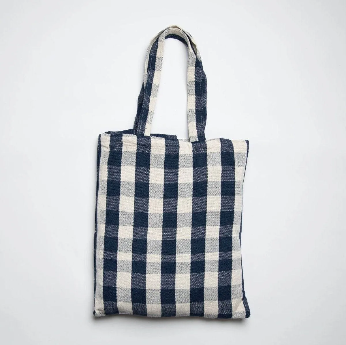 Authentic Double Vichy Hammock in Navy