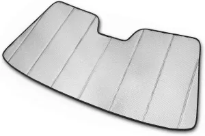 Autotech Park Foldable Sunshade Compatible with 2019-2025 GMC Sierra, Custom-fit Windshield Sun Shade