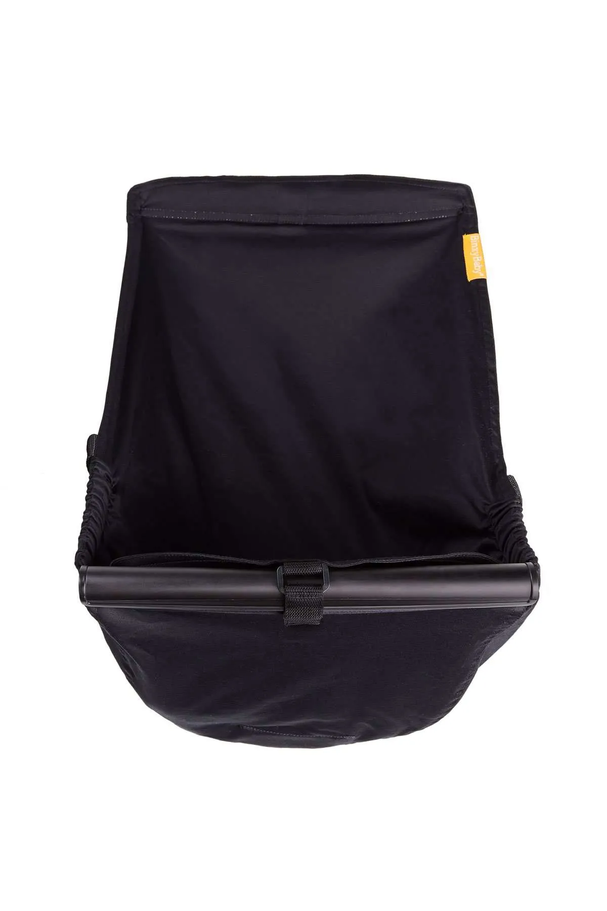 Baby Shopping Cart Hammock - Black Fabric
