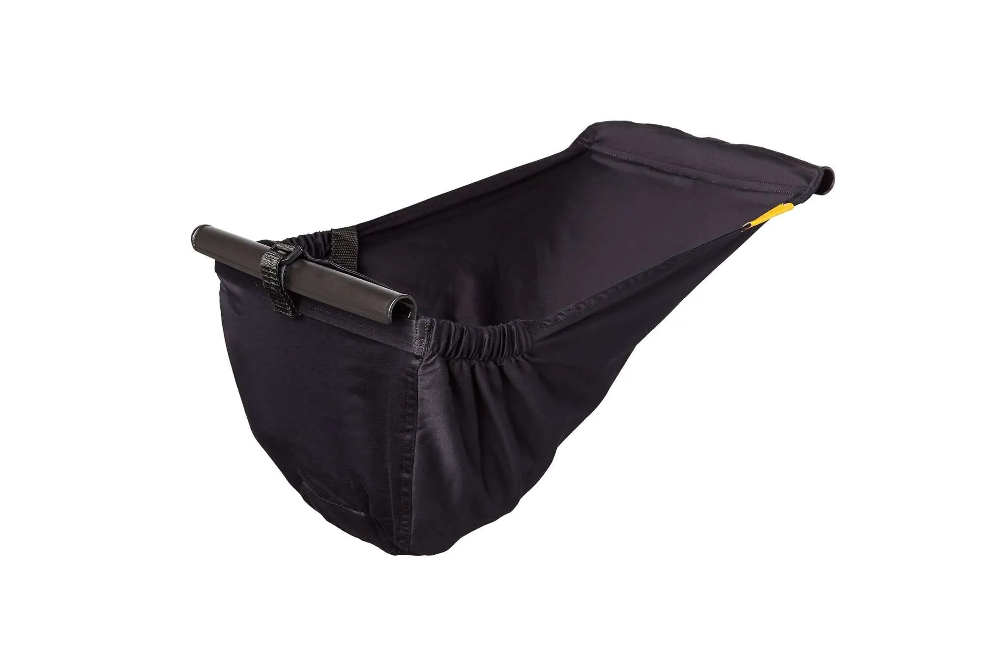 Baby Shopping Cart Hammock - Black Fabric
