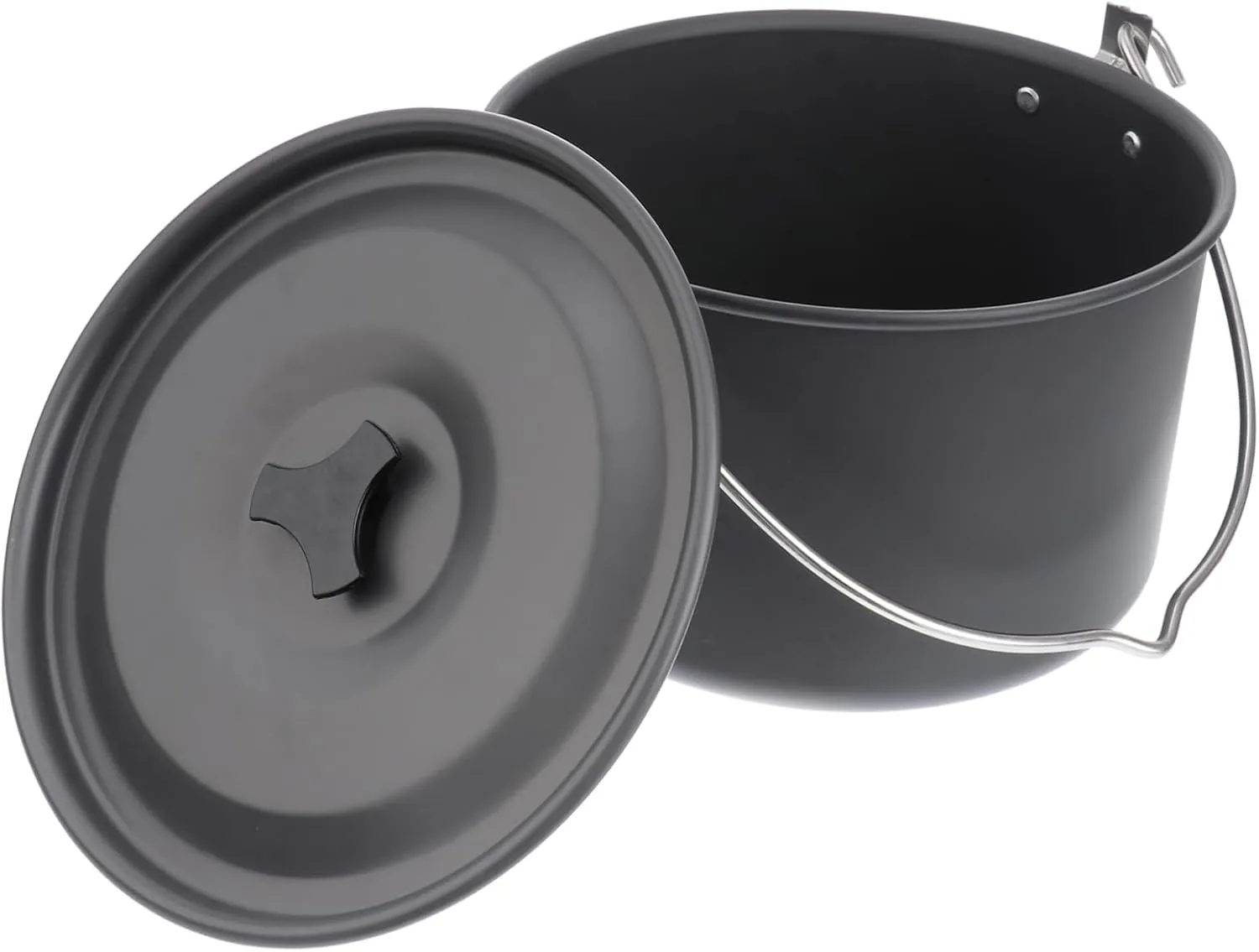 Backpacking Cooking Tool 1pc 4l Picnic Pot Compact Outdoor Camping Cookware Anti-Skid Healthy