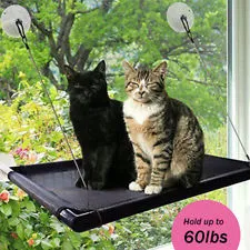 Bed Pet One Window Hammock 67x40cm - Black