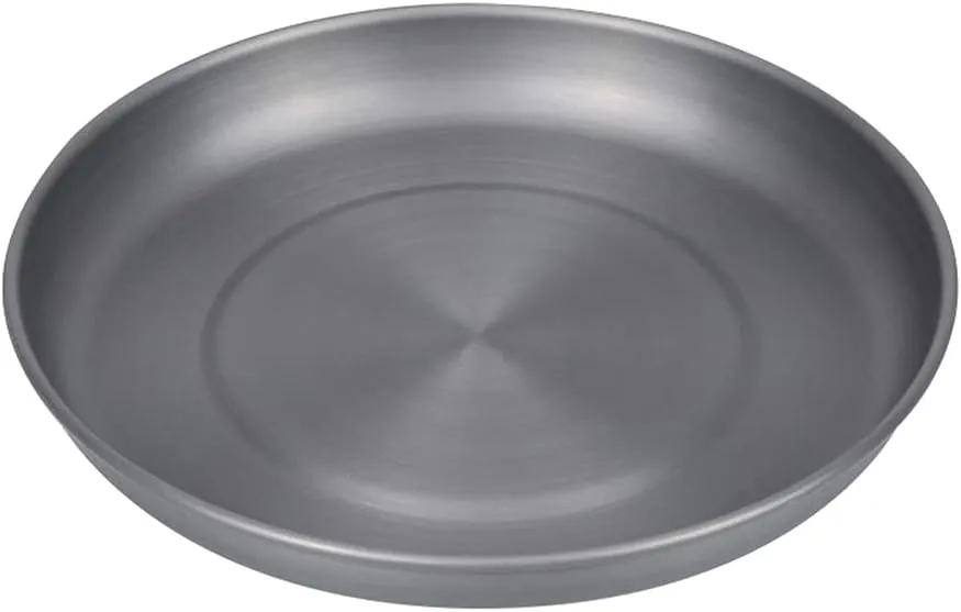 BESPORTBLE 1pc Lightweight Aluminium Alloy Bbq Plate for Outdoor Camping Dinnerware for Picnics Hiking and Gatherings for Hot or Cold Dishes Portable Camping Cookware