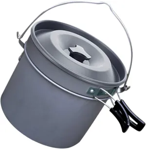 BESPORTBLE 1set Portable Camping Cookware People Lightweight Non-Stick Pots for Outdoor Cooking for Camping Hiking and Picnics Easy to Carry and