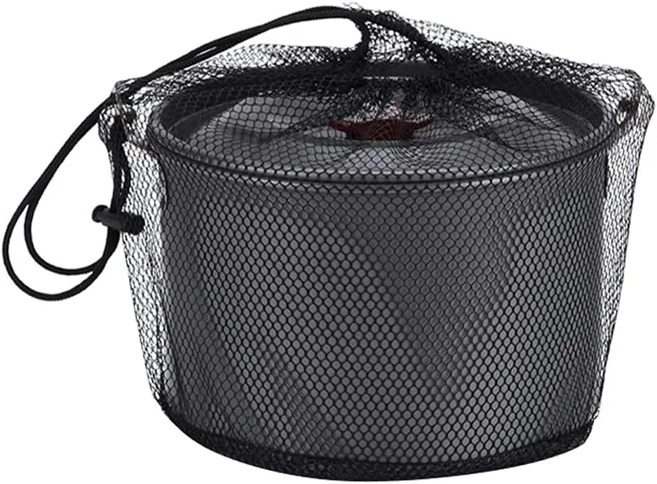 BESPORTBLE Camping Dish Set 4l Outdoor Aluminum Pot Sturdy Non-Stick Cooking Pot Compact Design for Hiking Backpacking and Outdoor Cooking