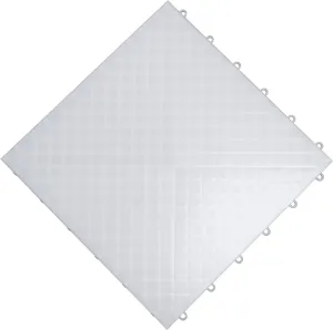 Big Floors Dryland Practice Hockey Interlocking Tile Kit, Training Aid for Stickhandling, Shooting, Passing and More