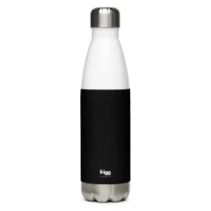 BLACK - STAINLESS STEEL WATER BOTTLE