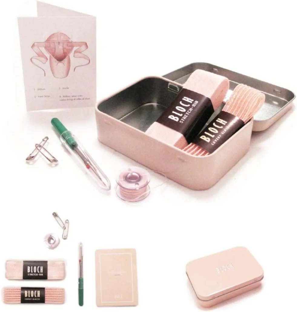 Bloch Dance Ballet / Pointe Shoe Professional Stitch and Sewing Kit,Pink
