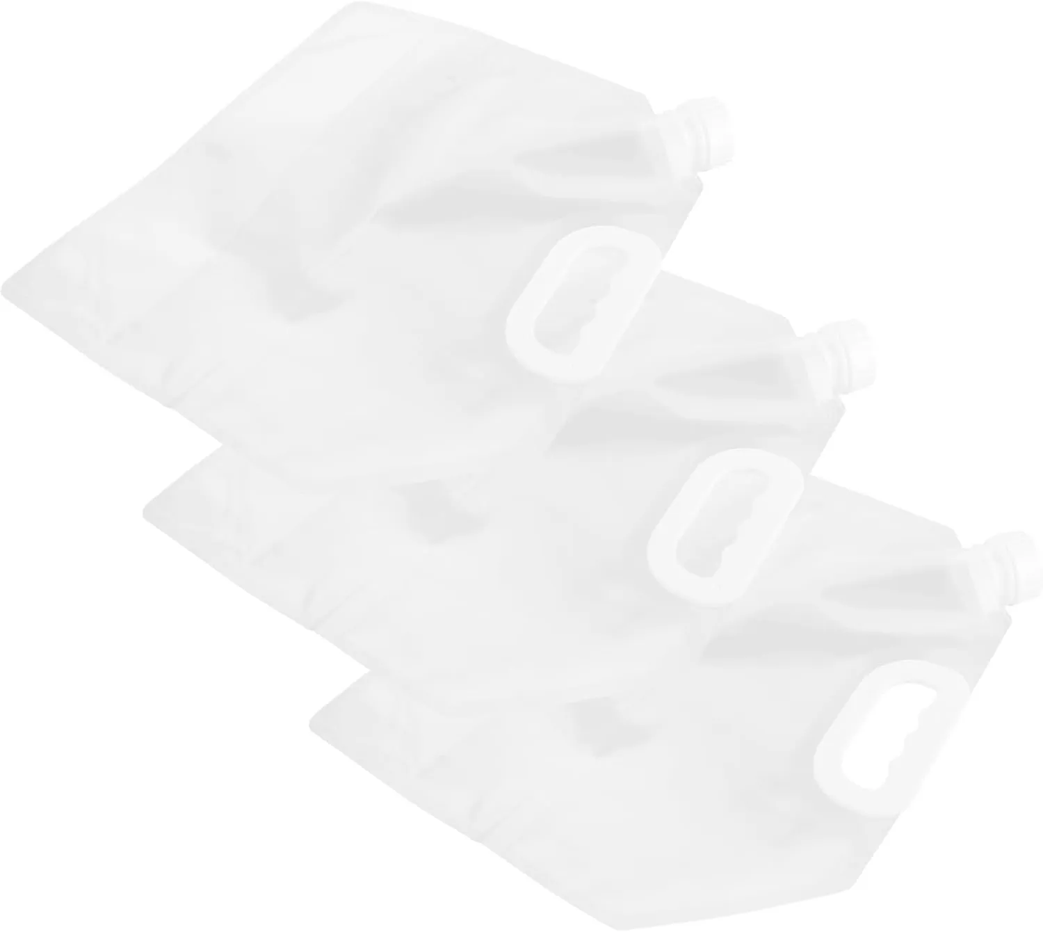 Cabilock Emergency Water Bag Collapsible Pe Drink Pouches Leakproof Versatile for Outdoor Activities Camping