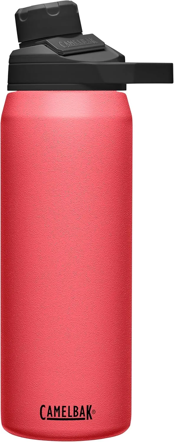 CamelBak Chute Mag 25oz Vacuum Insulated Stainless Steel Water Bottle, Wild Strawberry