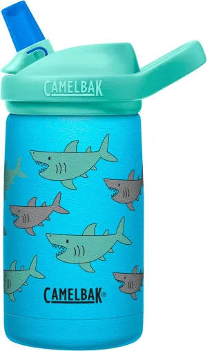 CamelBak Eddy  Kids Bite Valve Straw Insulated Stainless Steel Water Bottle 12oz