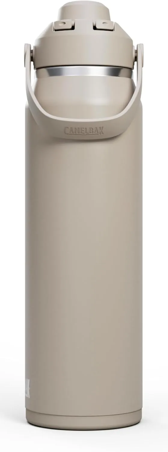 CamelBak Thrive Chug Water Bottle 32oz - Insulated Stainless Steel, Stone