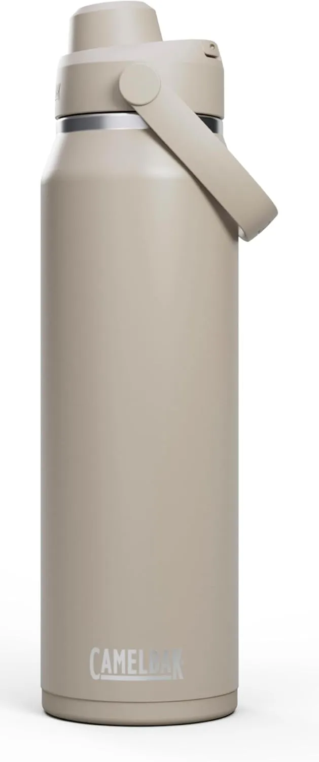 CamelBak Thrive Chug Water Bottle 32oz - Insulated Stainless Steel, Stone