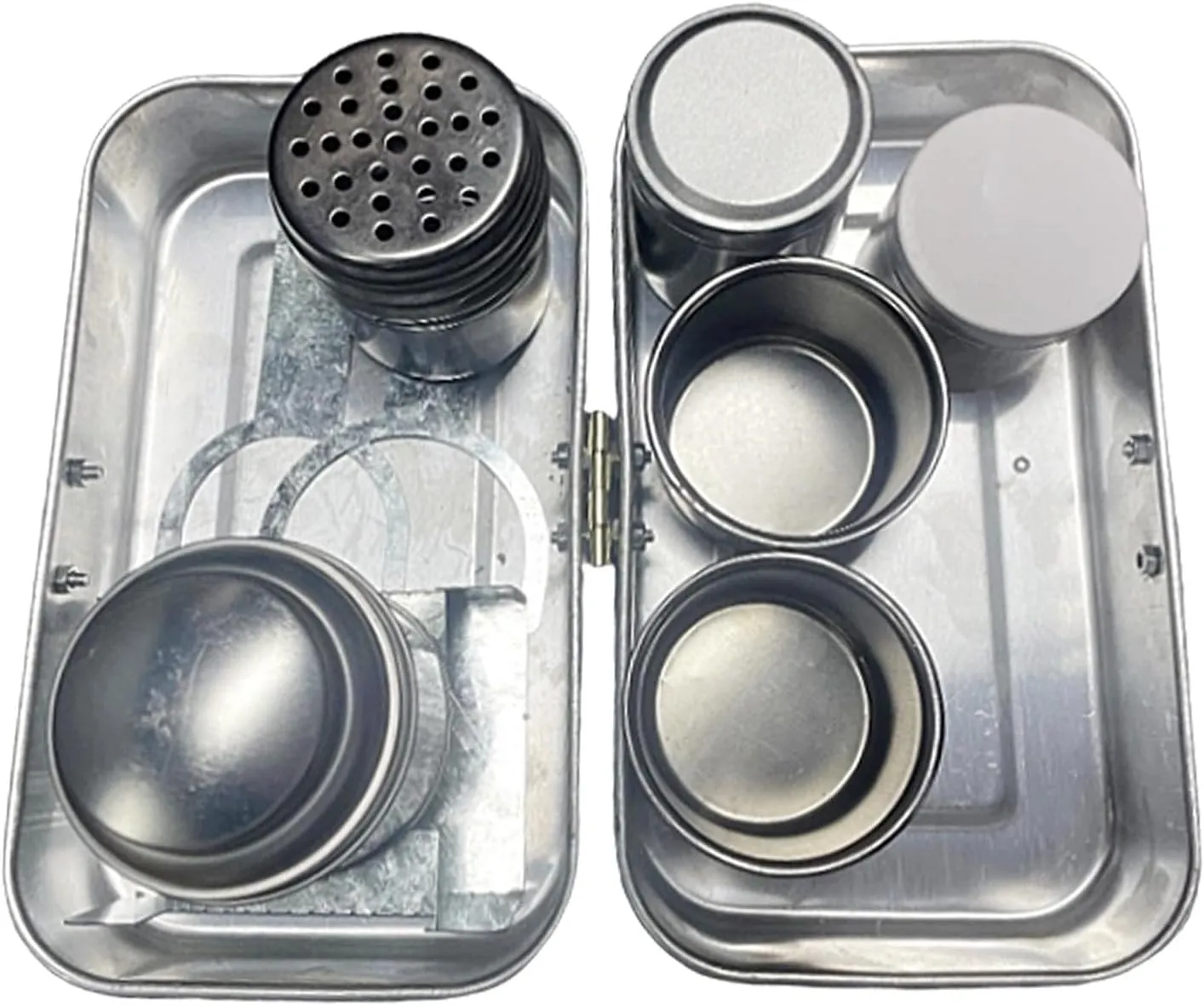 Camping Coffee Maker Kit Portable Collectible Stainless Steel Compact for Outdoor Hiking