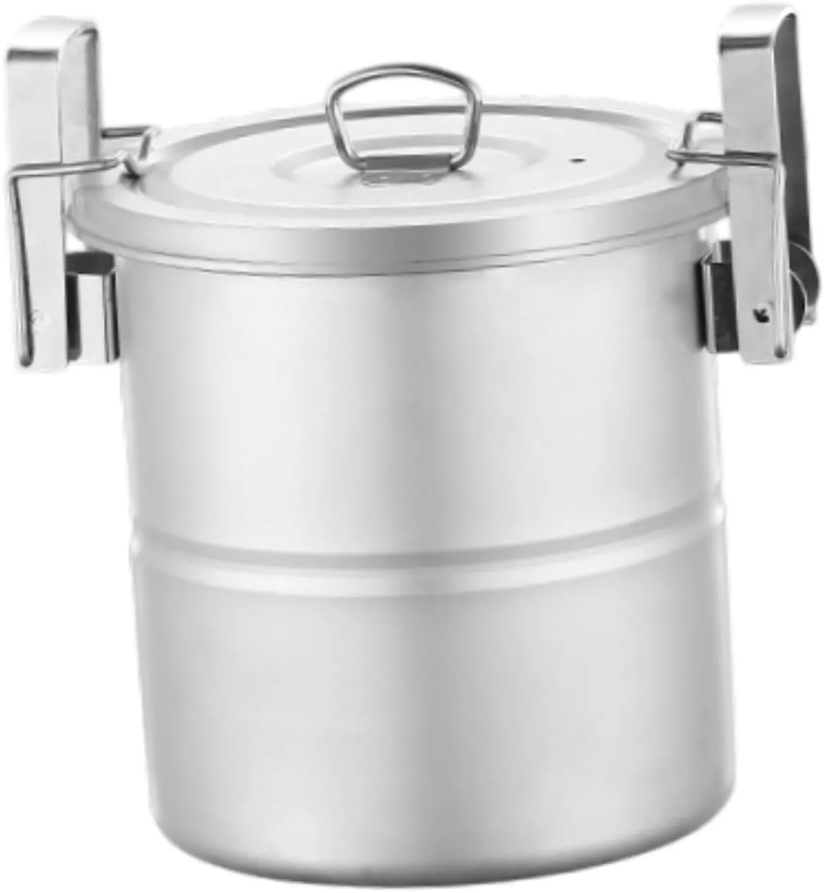 Camping Cooking Pot Outdoor Camp Pot Nonstick Hanging Pot Camping Soup Pot Campfire Cookware for BBQ Fishing Dinner Hiking