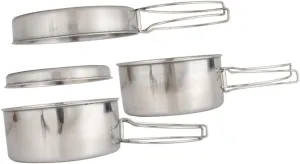 Camping Cookware Set Outdoor Cooking Tools Portable Cooking Perfect for Hiking Fishing and Barbecue