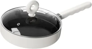 Camping Frying Pan Flat Griddle Pan Non Stick Gift Tableware Equipment with Lid Kitchen Cookware for Home Fishing Backpacking