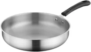 Camping Frying Pan Skillet Non Stick Cooker Cookware Portable Flat Griddle Deep Fry Pan for Backpacking Camping Indoor Picnic