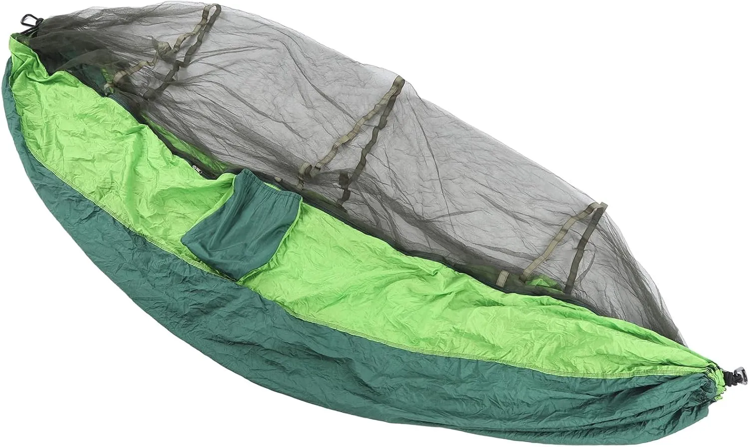 Camping Hammock, Breathable Lightweight Portable Double 2 Person Hammock Tent for Outdoor Hiking Survival Travel