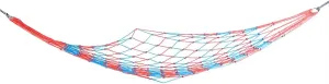 Camping Hammock, Hammock Rope Nylon Mesh Hammock, Outdoor Garden Hammock, Camping Supplies Accessories with Saving Space Hanging Hammock Chair for Courtyard, Parks, Beaches, Self