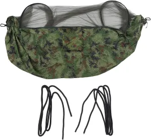 Camping Hammock with Net, Ultra Lightweight Double Travel Hammock, Travel Hammocks for Hiking Backpacking Adventure