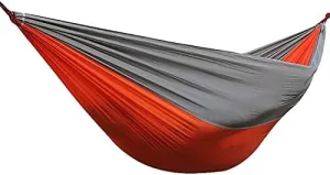 Camping Hammocks, Portable Travel Hammock, Folding Comfortable Durable Lightweight Breathable Easy to Install - for Camping, Travel, Backyard, Beach