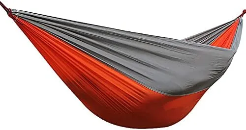 Camping Hammocks, Portable Travel Hammock, Folding Comfortable Durable Lightweight Breathable Easy to Install - for Camping, Travel, Backyard, Beach