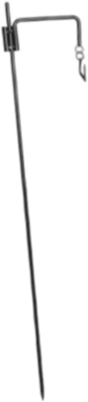 Camping Hanging Rack Tableware Storage Shelf Folding Portable Sturdy Multifunction Lamp Rack with Hanging Hook for Barbecue, Type A