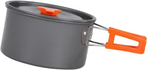 Camping Pot Cookware Portable Practical with Handle Camp Stockpot Outdoor Cooking Pot for Explorers Beach Backpacking Picnics