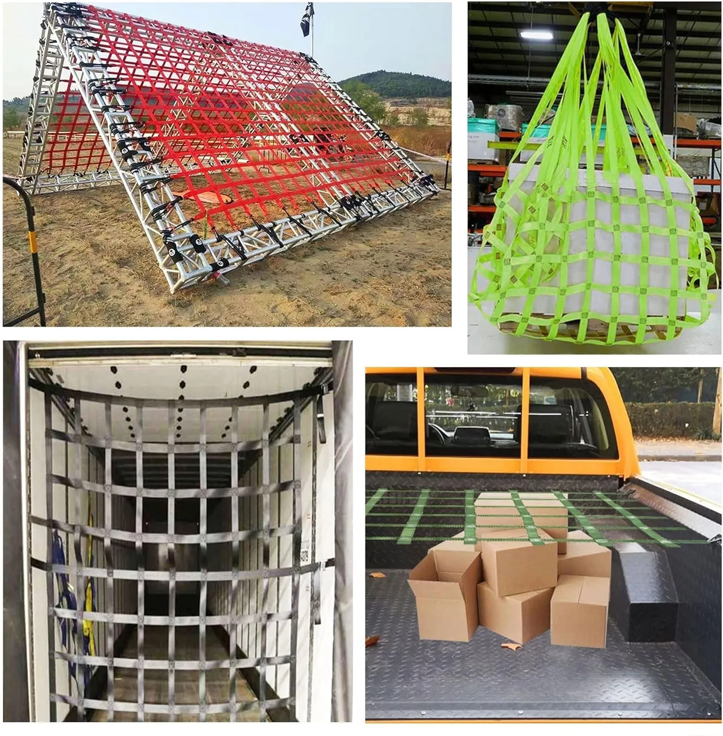 Cargo Net Playground,Custom Size,Rope Net Tree House Tree Fort Climb Climbing Ladder for Swing Set Indoor Climbing Wall Doorway Jungle Gym Ninja Rope Course Kids Indoor Exercise,Heavy Duty