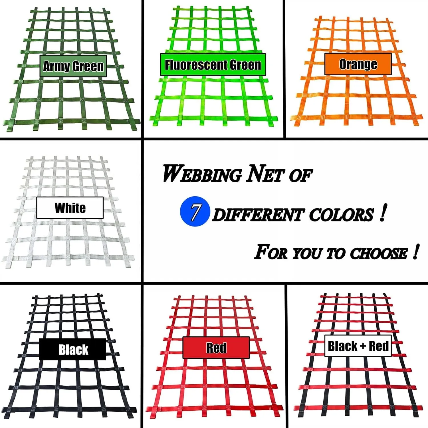 Cargo Net Playground,Custom Size,Rope Net Tree House Tree Fort Climb Climbing Ladder for Swing Set Indoor Climbing Wall Doorway Jungle Gym Ninja Rope Course Kids Indoor Exercise,Heavy Duty