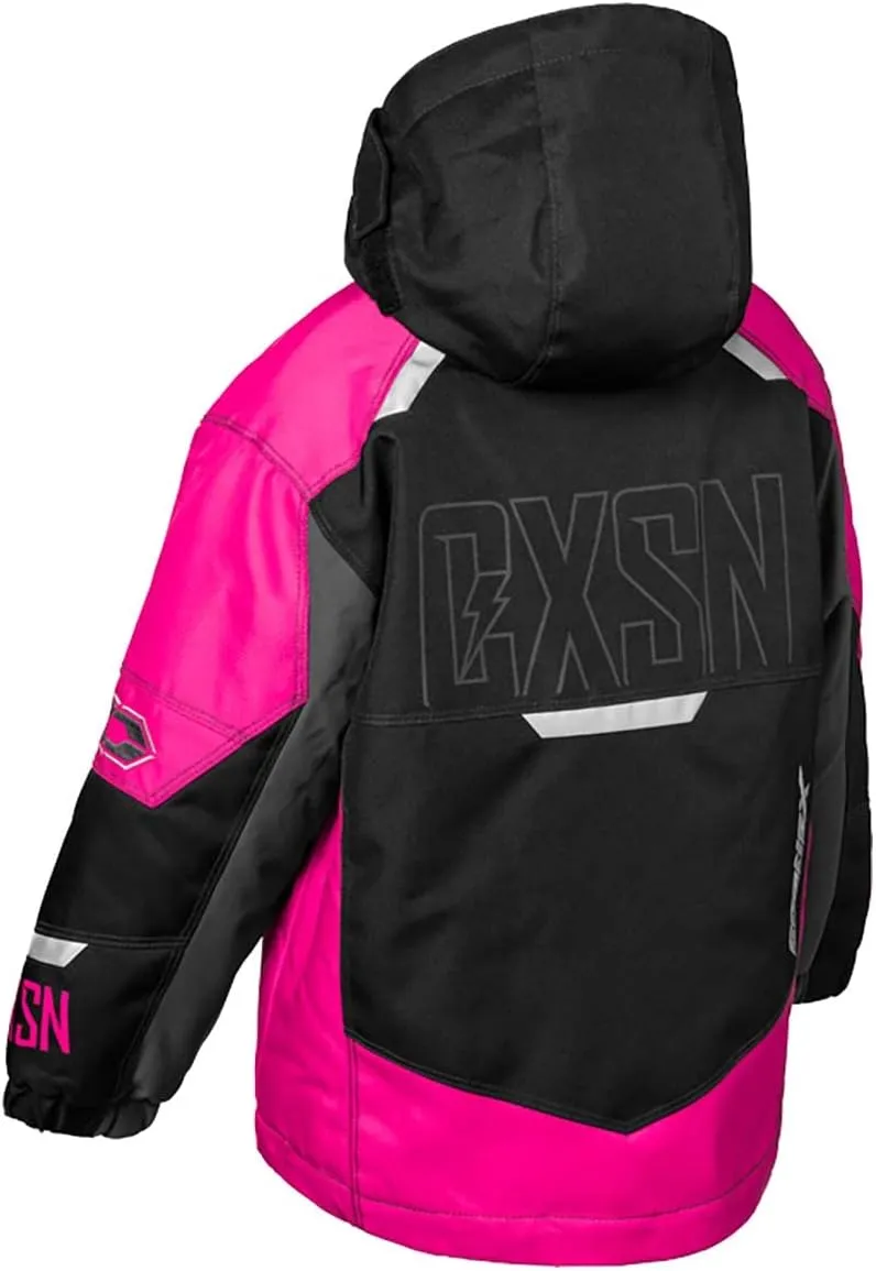 Castle X Toddler Strike G5 Jacket (Pink Glo/Black/Silver - 4T)