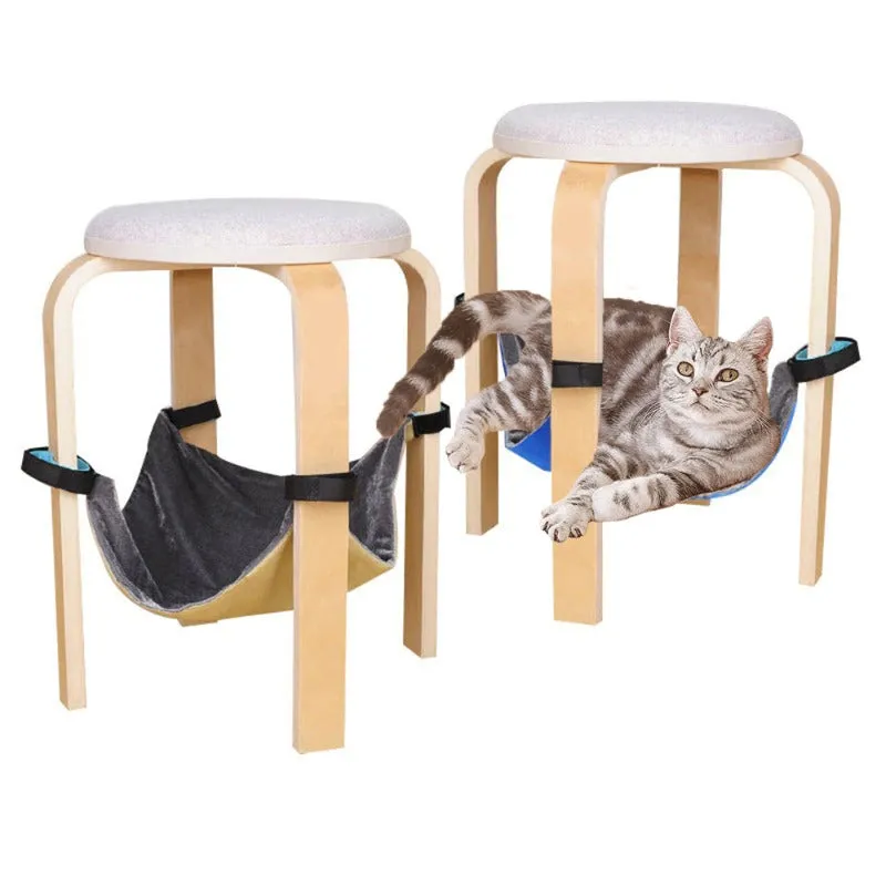 Cat Hammock Under Chair Cozy Hanging Cat Bed