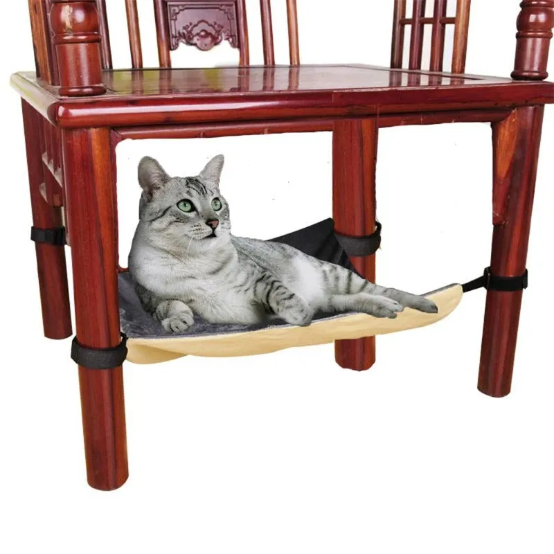 Cat Hammock Under Chair Cozy Hanging Cat Bed