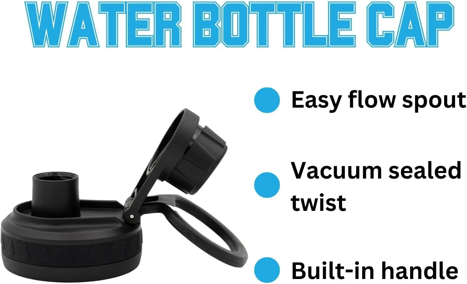 Central Florida Logo Water Bottle - Black Double Walled Stainless Steel 24 oz Keeps Drinks Cold or Hot