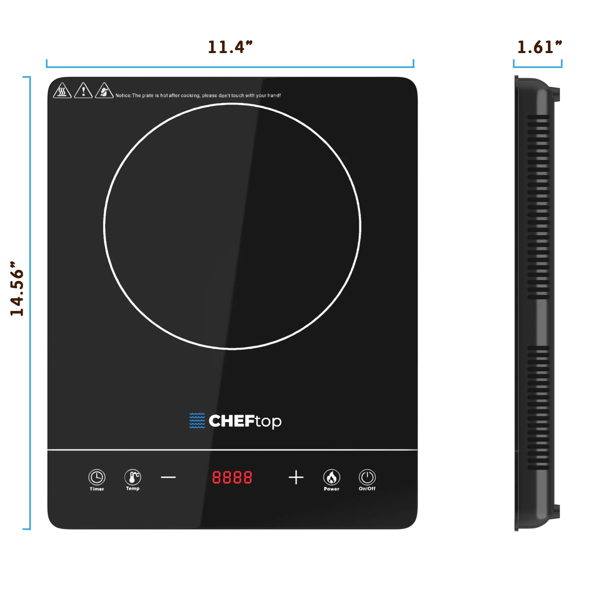 CHEFTop - Single Burner Induction Cooktop