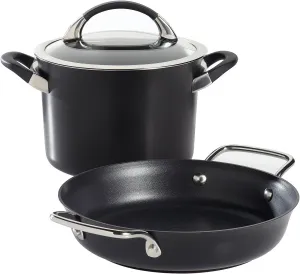 Circulon Symmetry 3-pc. Hard-Anodized Nonstick Cookware Set