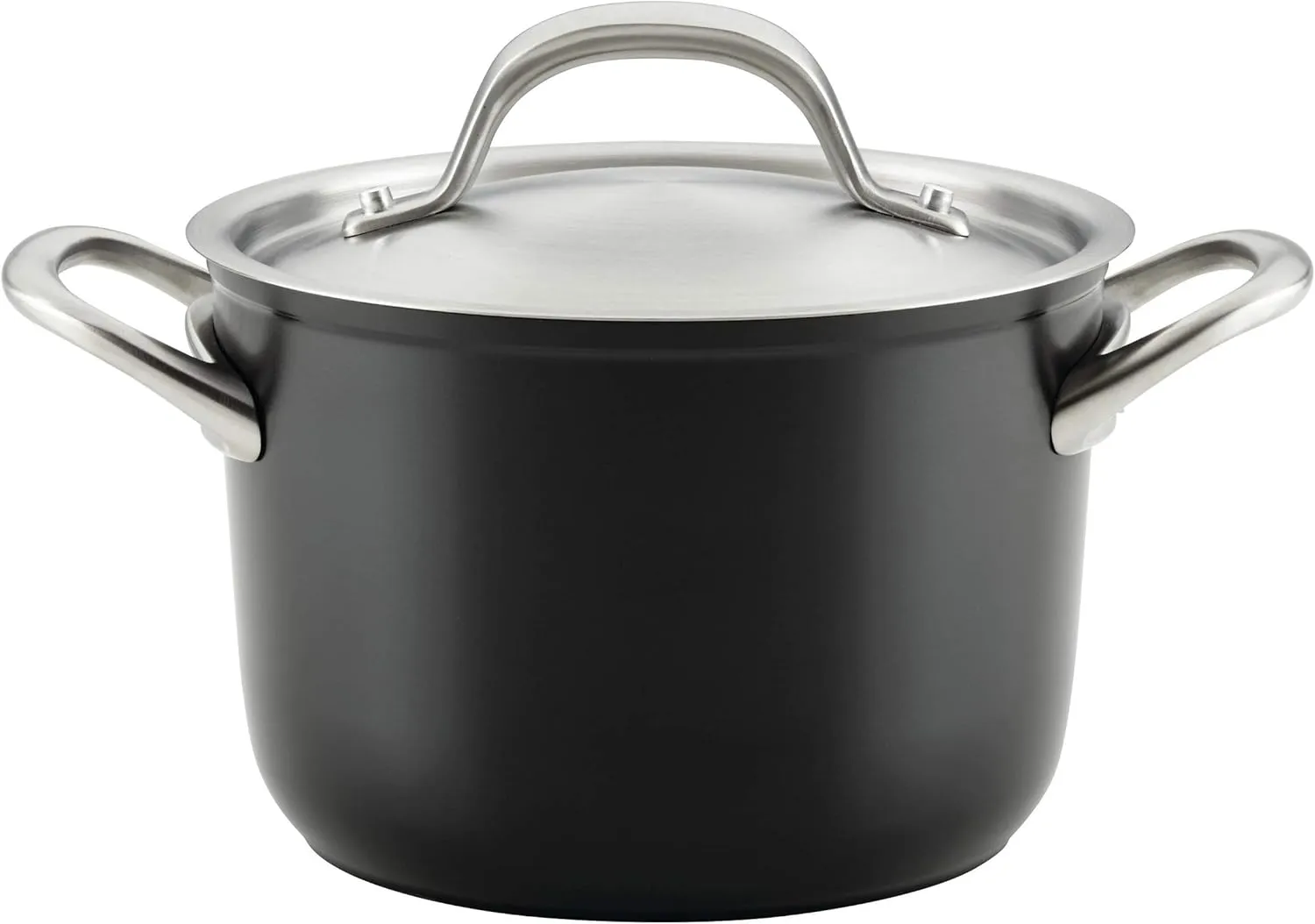 Circulon Ultimum Nonstick Sauce Pan/Saucepan with Lid, 3 Quart, Black