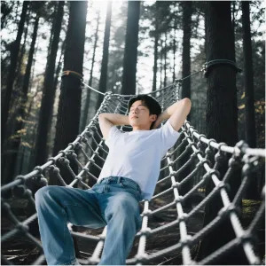 Climbing Cargo Net for Adults and Kids Outdoor Heavy Duty Climbing Net Rope Ladder Playground Safety Net for Treehouse Accessories Stair Balcony Railing Protection Net,3.3x3.3ft