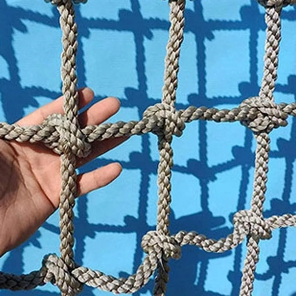 Climbing Net Rope Ladder Swing, Obstacle Training Stair Protection Fence, Safety Net Cargo Rope Ladder Truck Trailer Heavy Duty, Protective Net Playground Net