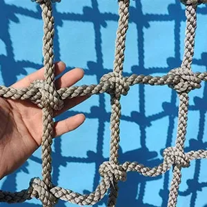 Climbing Net Rope Ladder Swing, Obstacle Training Stair Protection Fence, Safety Net Cargo Rope Ladder Truck Trailer Heavy Duty, Protective Net Playground Net