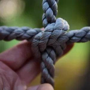 Climbing Rope Net, Climbing Net for Playground Tree House, Giant Heavy Duty Cargo Mesh Rope, Climbing Net for Outdoor Playing(Size:1 * 2m(3.3 * 6.6ft))